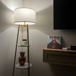 Floor Lamp & Bulb