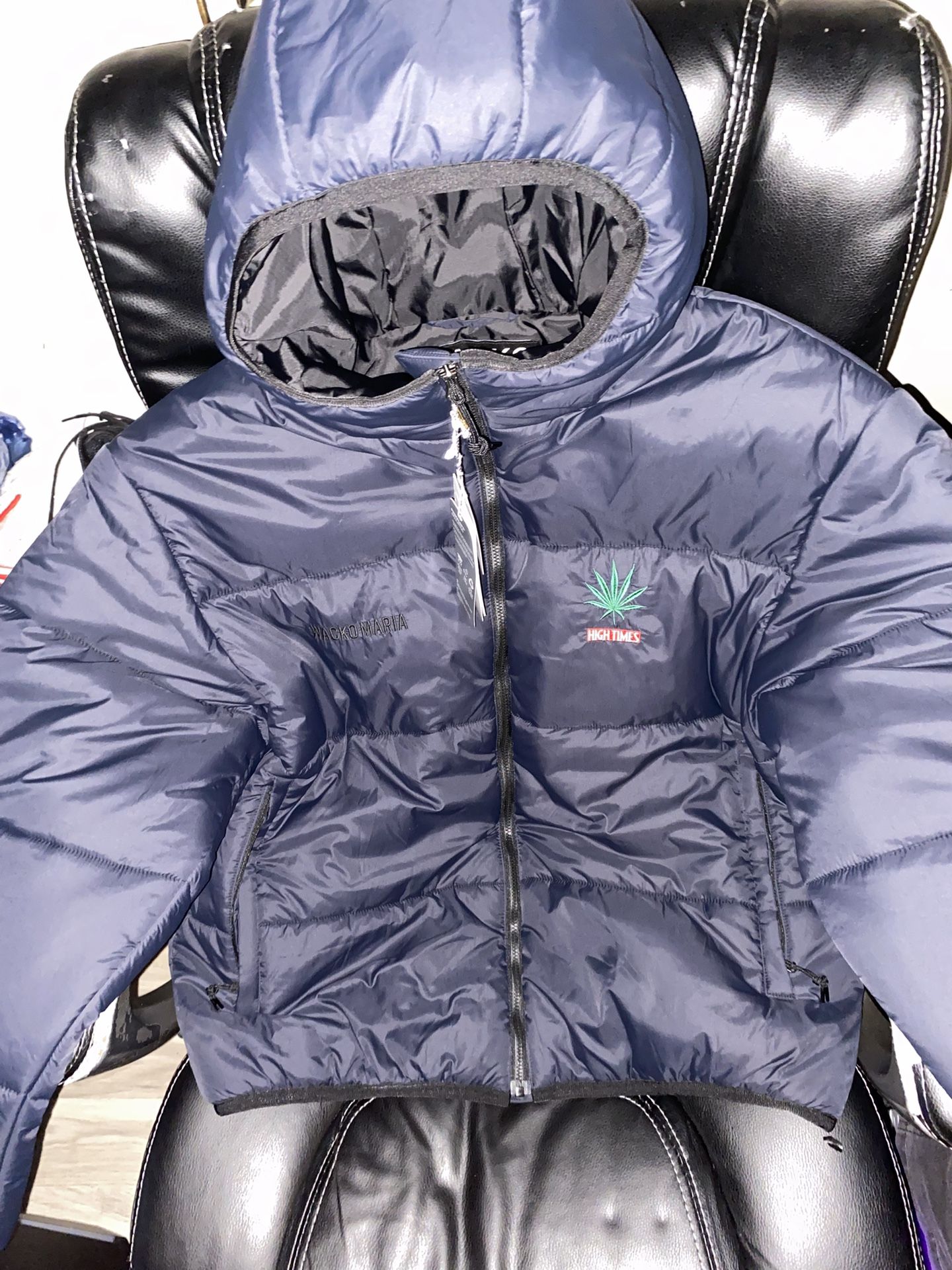 Wacko Maria X Hightimes Limited Edition Puffer Coat 