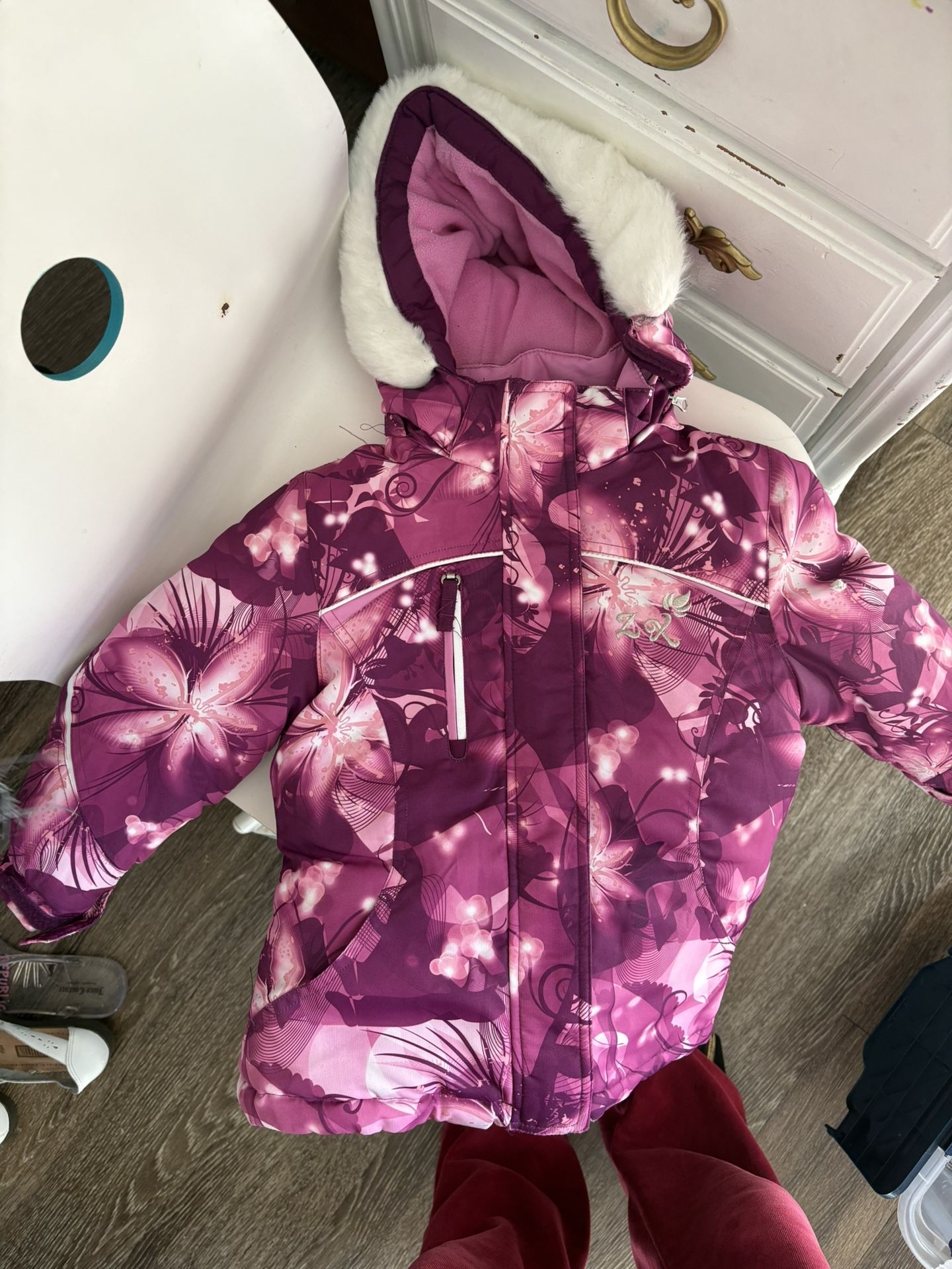 Pink Ski Jacket