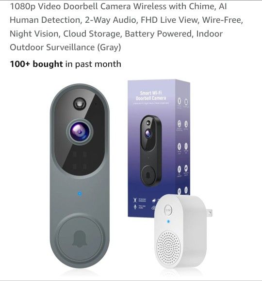 Smart Wifi Doorbell Camera 