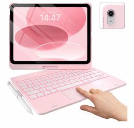 typecase Touch iPad 11th 10th Generation Case with Keyboard (11" 2025, A16 & 10.9" 2022)