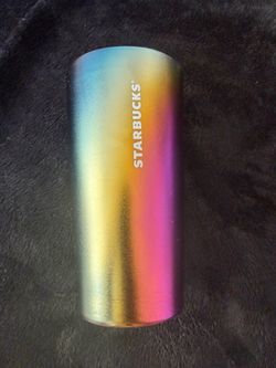 Starbucks Iridescent Rainbow Stainless Steel Tumbler