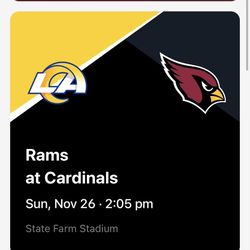 Cardinals VS Rams