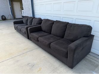 2 sleeper sofas 7 foot long