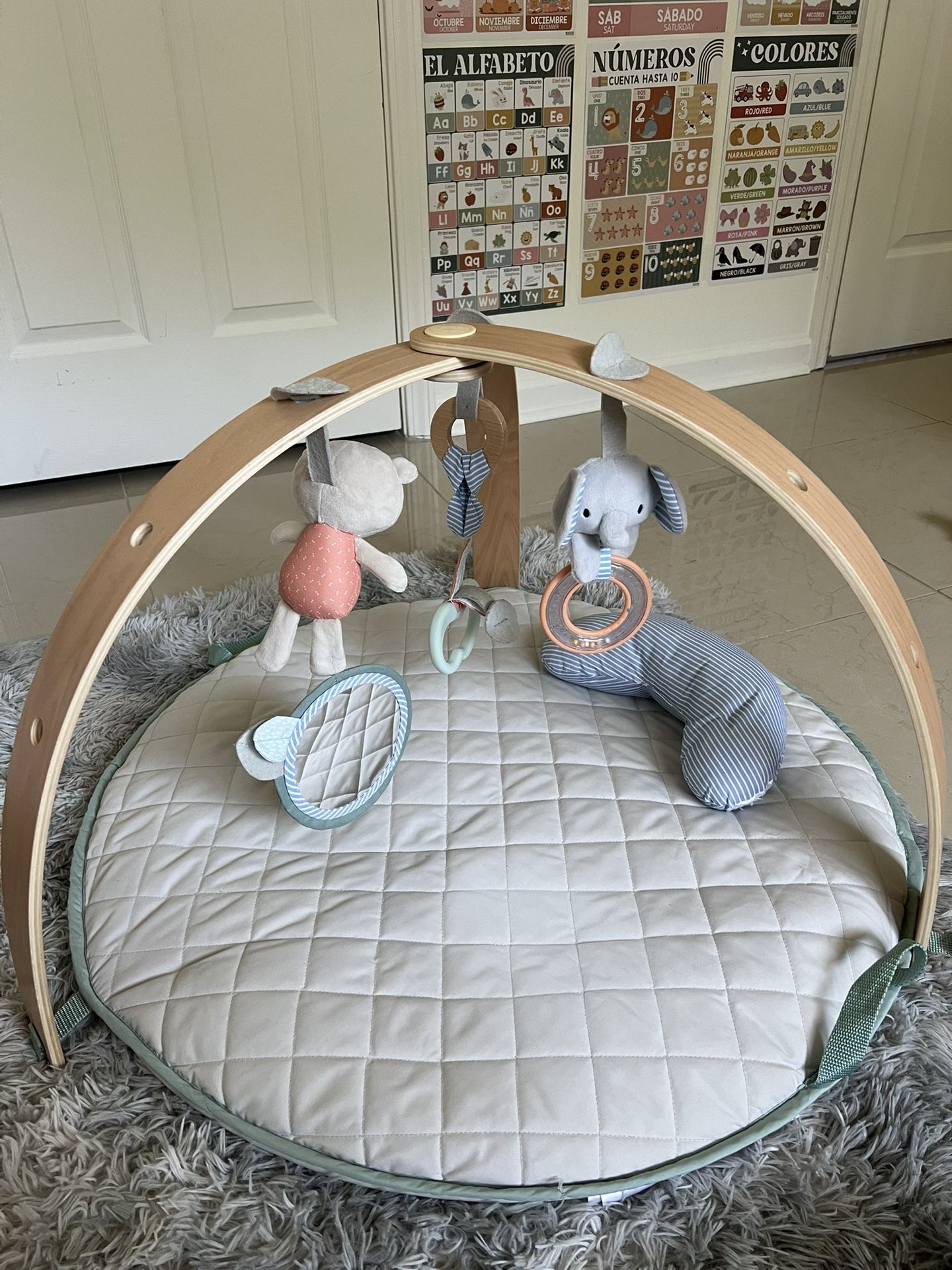 Used Ingenuity Reversible Duvet Activity Mat/gym