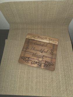 Hand Crafted Wooden Kitchen Decor ( 4 different designs)
