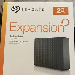 2 TB External Hard Drive - New In Box