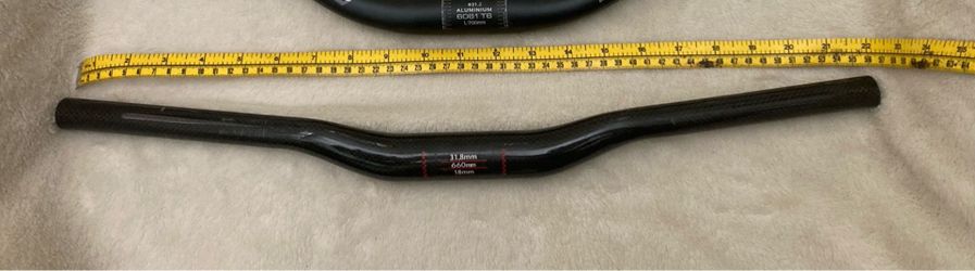 Carbon fiber Riser Handlebars / Bars