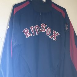 Red Sox Windbreaker And White Sox Hat Size 7/18
