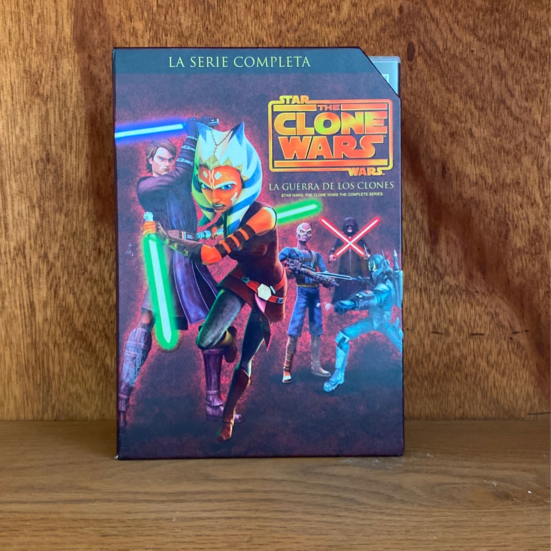 Clone Wars Seasons 1-5 DVD In Spanish