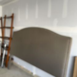 Upholstered King Size Headboard
