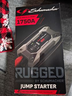 Shumacher rugged jump starter1750 A