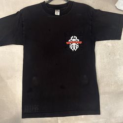 Old used Tokyo authentic medium chrome hearts t shirt