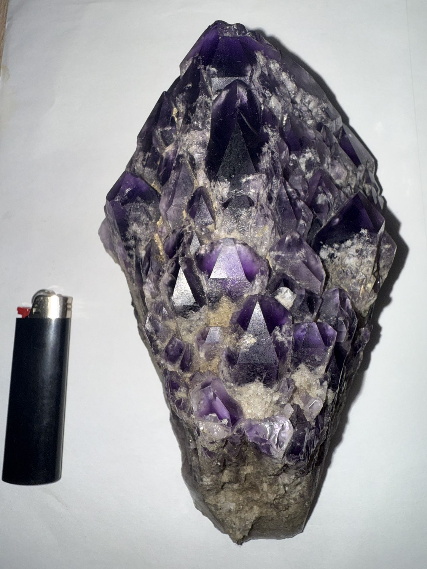 Double Terminated elestial amethyst