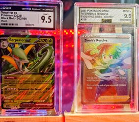 Serperior Ex 003 9.5 And Zinnea's Resolve 9.5