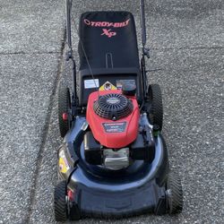 Lawnmower Troy Bilt Honda Gas Lawn Mower Push