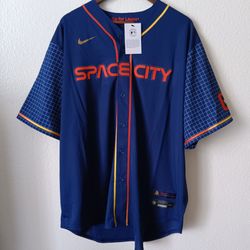 Size XXL Houston Astros Men's Nike Navy City Connect Jersey