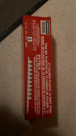 Simpson Strong Tie Strip Loads .27 Cal.