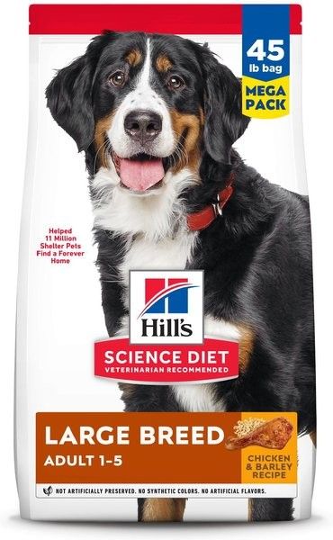 Hill's Science Diet Adult Large Breed Dry Dog Food, 45-lb bag
