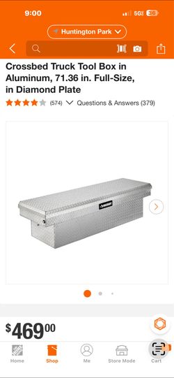 Box aluminum 71.36in