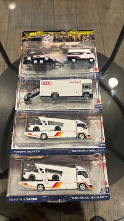 Hot Wheels Transport Case Of 4