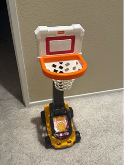 Fisher-Price B.B. Hoopster Electronic Basketball Toy with Lights & Sounds for Kids