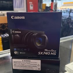 Canon Sx740 HS Black Point And Shoot Camera
