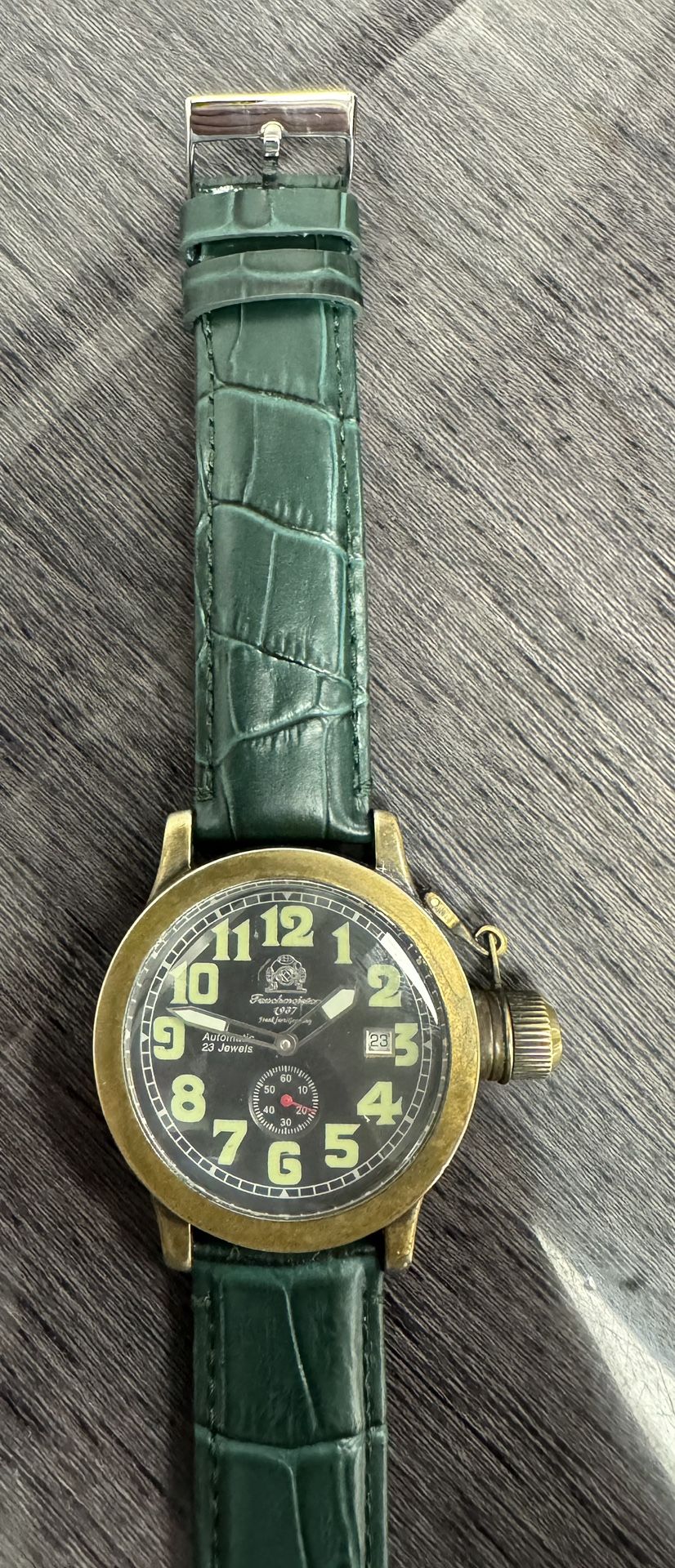 ✅ Tauchmeister1937 T0085 Automatic 2.WW German U-Boot Watch