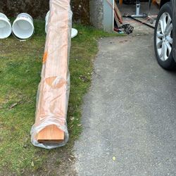 2x8 Finished Cedar Rounded S4S 3x 10’