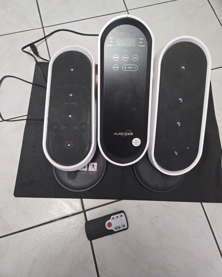 Under Desk elliptical with Mat