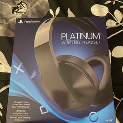 Sony PlayStation Wireless Headset Platinum Edition 