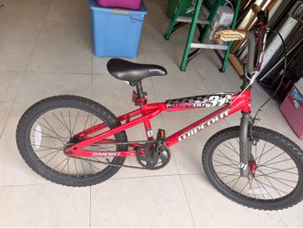 Bicycle : Dynacraft Wipeout Boys 20" BMX Bike, Red, For Kids Age 7-14 Years