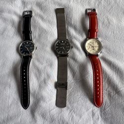 Seiko Chronograph & Movado Watches