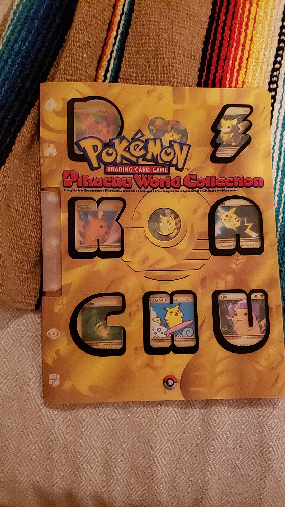 *ON HOLD* POKEMON RARE Pikachu World Collection Promo Set Pikachu World Collection Promos Opened Mint Condition