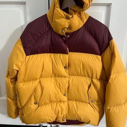 Rag & Bone Joelle Nylon Puffer Jacket YELLOW SUNRISE  NEW Size  XS