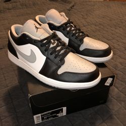 Air Jordan 1 Low Smoke Grey Size 11.5 Shoes 