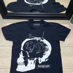 Y2K 999 Club! Juice Wrld Concert Skull Shirt 