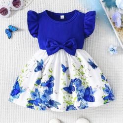 Baby Girl Blue Dress 