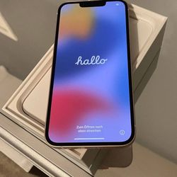 iPhone 13 -128gb Unlocked With Box Pink