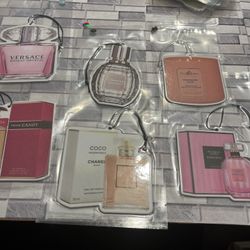 Variety Of High End Perfume Car Air Fresheners