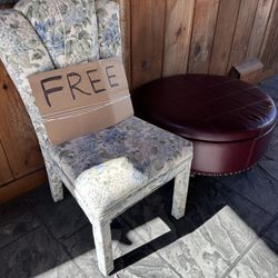 Chair And Ottoman 