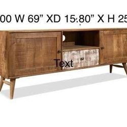 New Entertainment Center, Coffee Table And More Handcrafted 