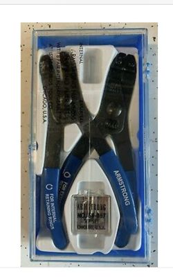 ARMSTRONG 68-065 2 PC LIGHT DUTY RETAINING / SNAP RING PLIERS SET