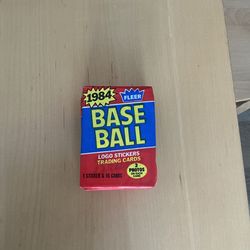 Fleer 1984 Baseball Unopened Waxpacks