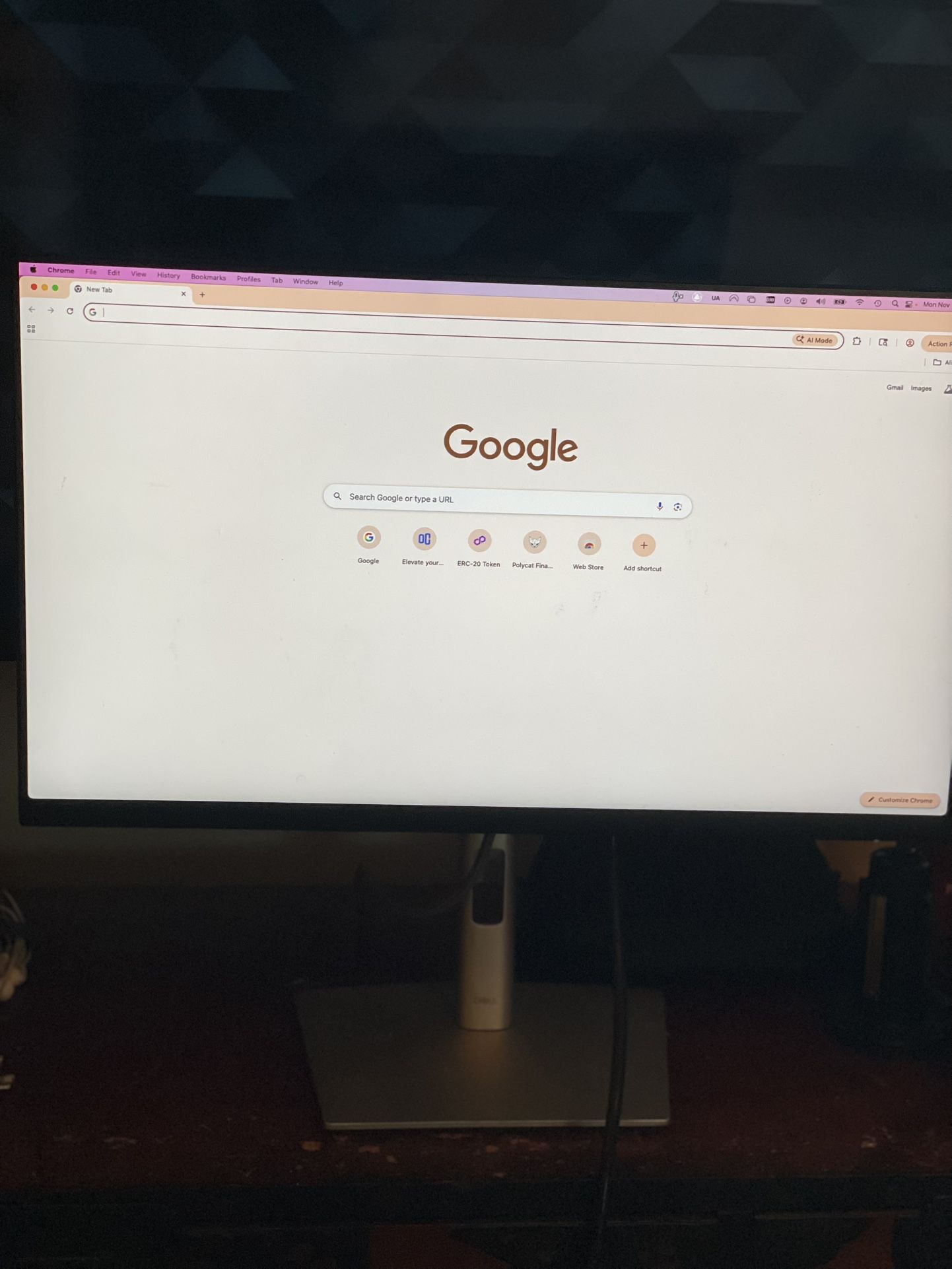 Dell 24 Inch Monitor W/ Height Adjustable Base