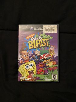 Nickelodeon Party Blast Gamecube Game