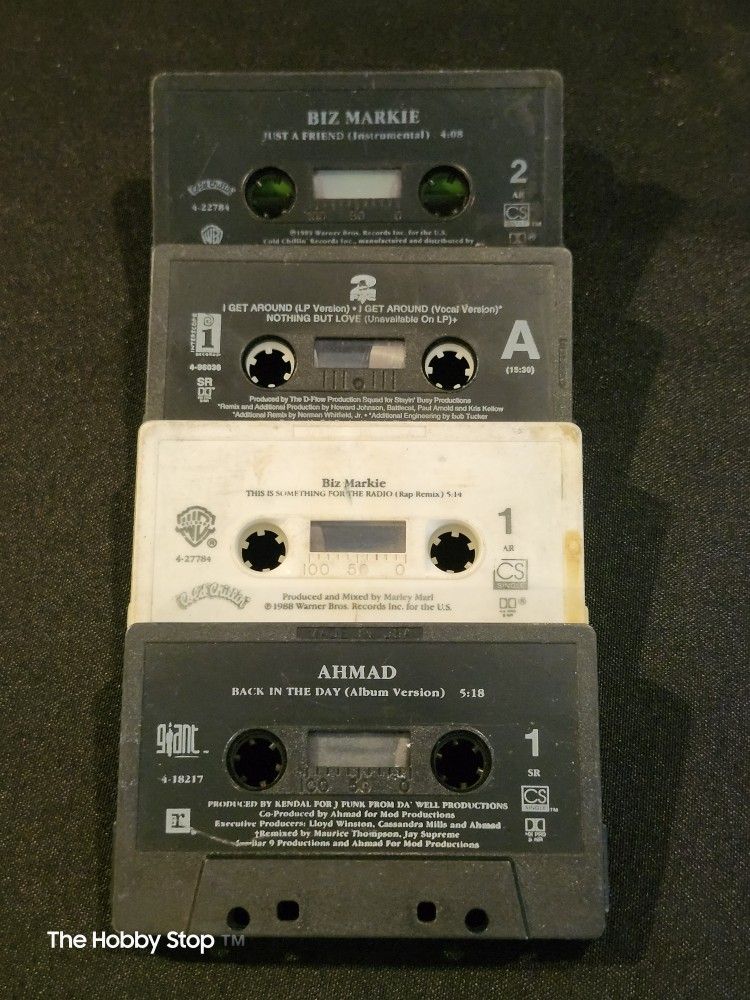 Hip Hop Tapes $25 Biz Markie, Tupac, Ahmad Old School