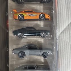 Fast & furious 5car Box Hotwheels.  $50