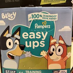 Pampers Easy Up Diapers Size 3T/4T And 5T/6T