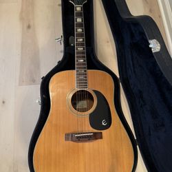 1970s Epiphone Acoustic Guitar